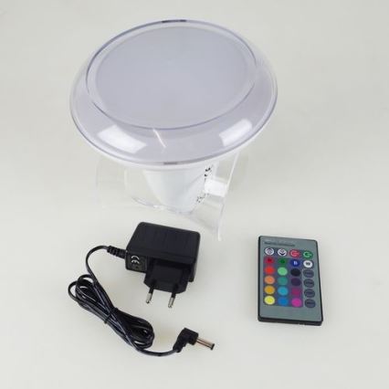 Grundig - Candeeiro de mesa LED RGB com regulação LED/1W/230V + controlo remoto