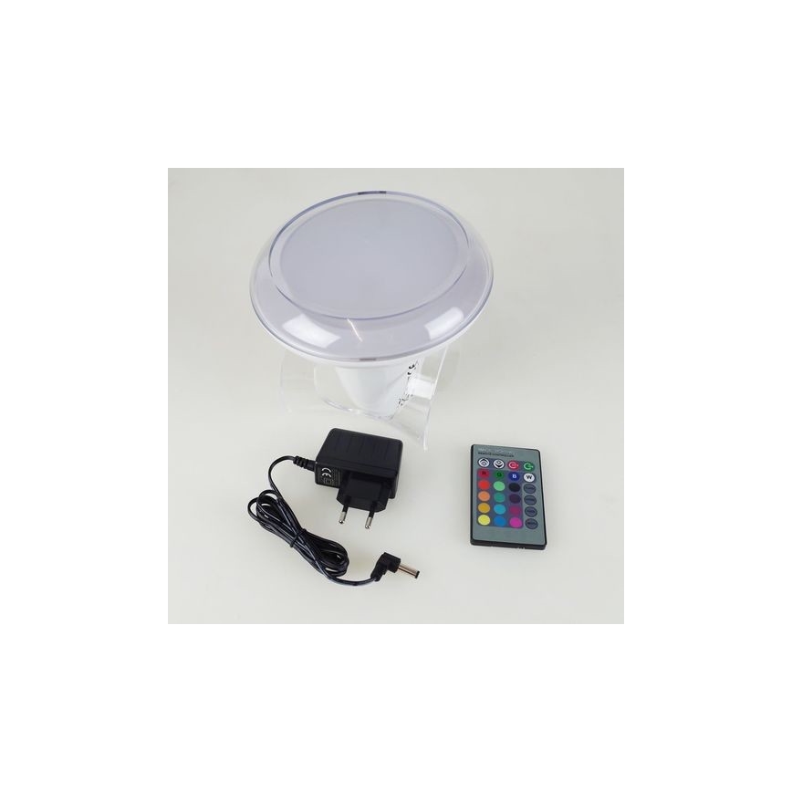 Grundig - Candeeiro de mesa LED RGB com regulação LED/1W/230V + controlo remoto