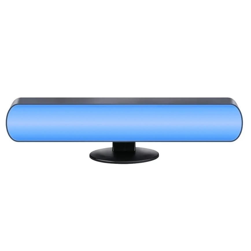 Grundig - Candeeiro de mesa LED RGBW dimerizável LED/0,7W/5V preto + controlo remoto