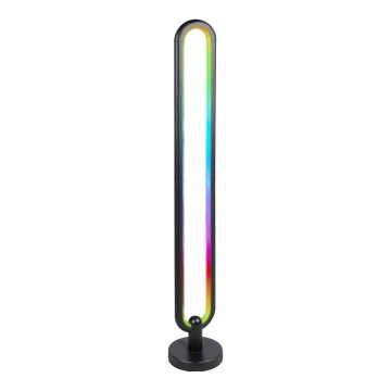 Grundig - Candeeiro de pé LED RGB regulável LED/8W/5V + controlo remoto