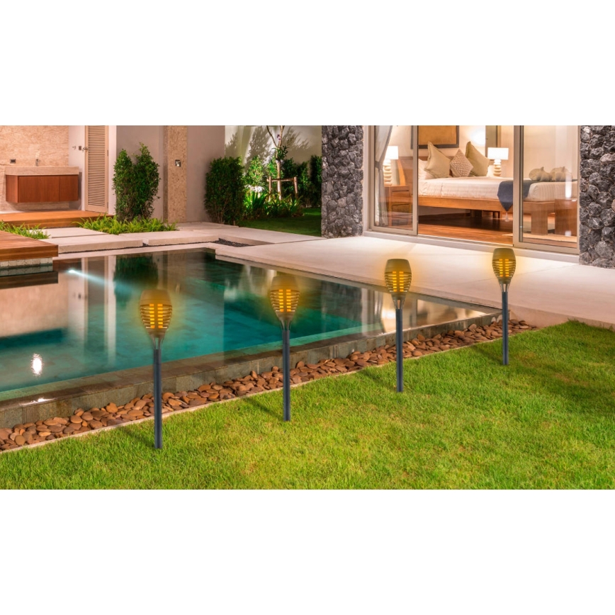 Grundig - Candeeiro solar LED LED/1xAA