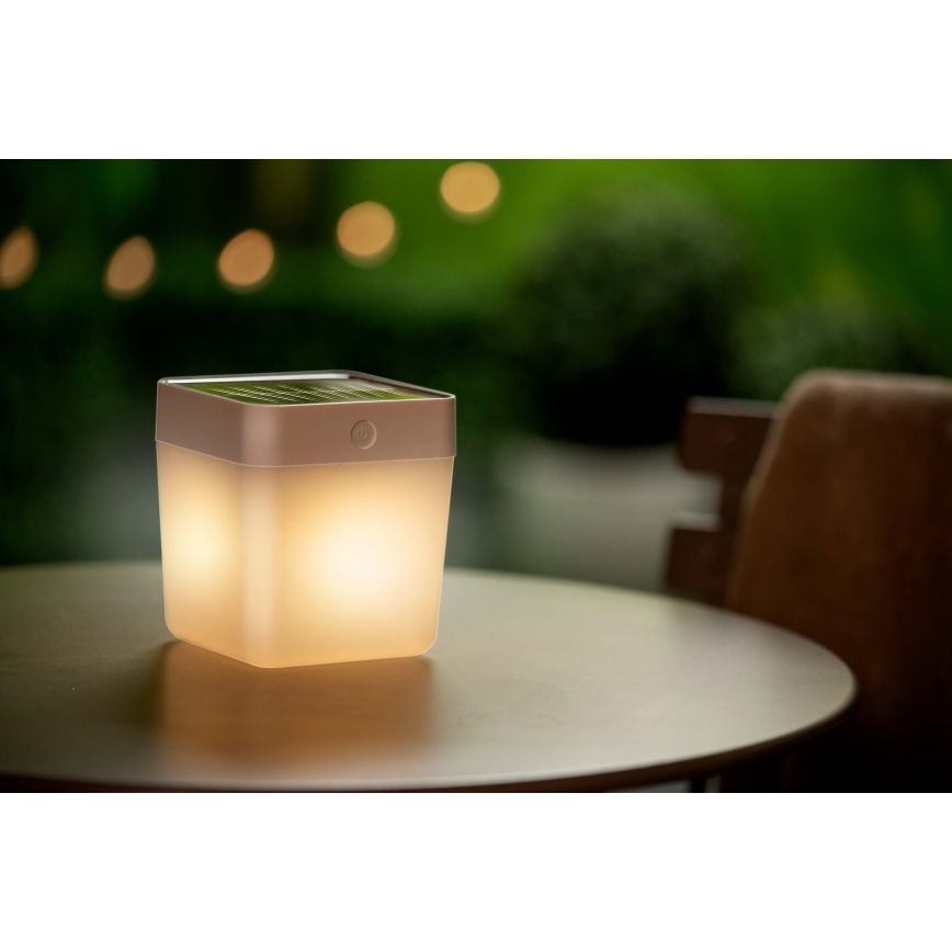 Grundig - Candeeiro solar LED RGB LED/3,7V