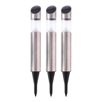 Grundig - CONJUNTO 3x Lâmpada Solar LED LED/1,2V 600 mAh