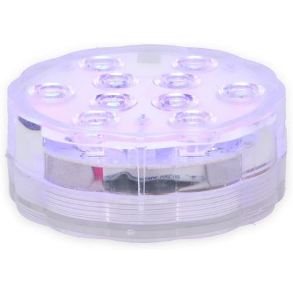 Grundig - Conjunto de 3 luminárias LED RGBW dimerizáveis LED/3W/3xAAA IP65 + controlo remoto