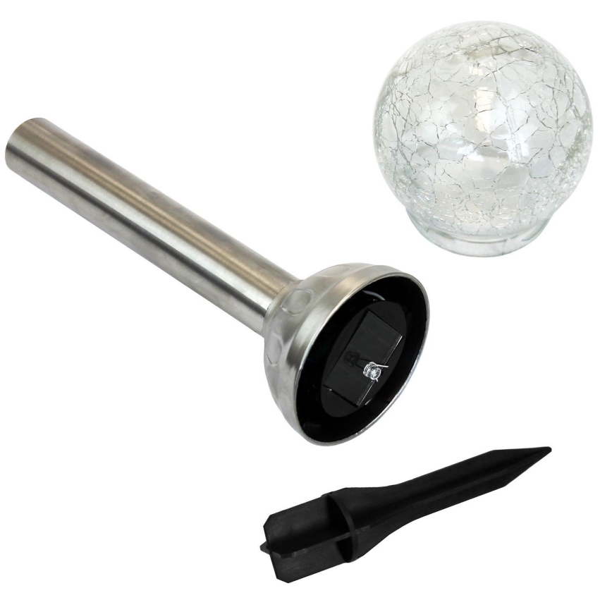 Grundig - Lâmpada solar LED 1,2 V, 600 mAh, multicolorida