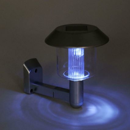 Grundig - Luminária de parede solar LED/1,2V 600 mAh