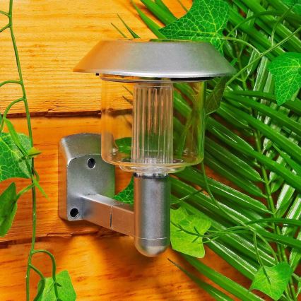 Grundig - Luminária de parede solar LED/1,2V 600 mAh