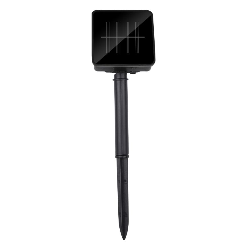 Grundig - Cordão Solar LED 50xLED/8 funções 6,9m branco quente 600 mAh