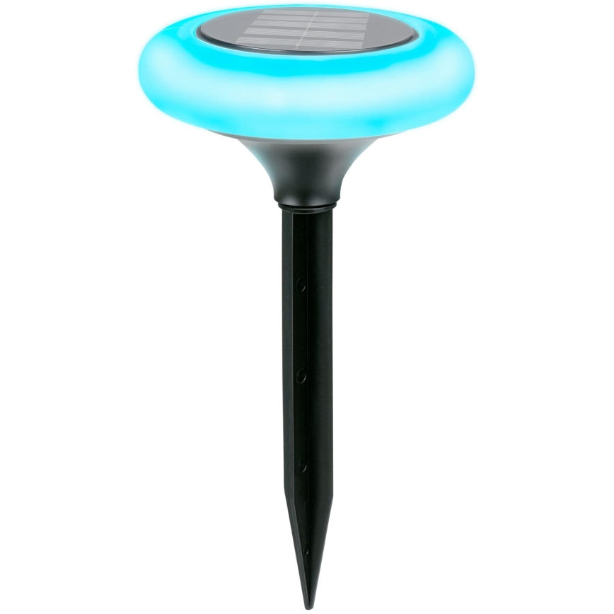 Grundig - Luminária solar LED RGB, 1,2 V, 300 mAh
