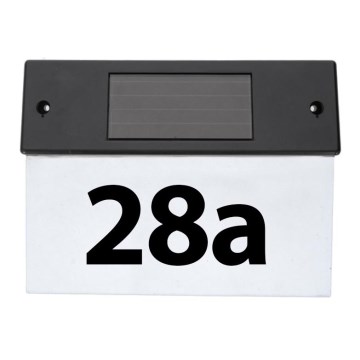 Grundig - Número de casa solar LED LED/1,2V 600 mAh IP44