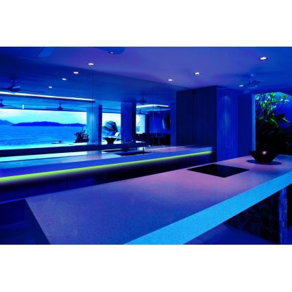 Grundig - Tira LED RGB com regulação 3m LED/12W/230V + controlo remoto