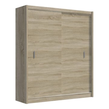 Guarda-roupa com portas deslizantes SAPHIRA 203x215 cm carvalho sonoma