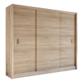Guarda-roupa com portas deslizantes SAPHIRA 250x215 cm carvalho sonoma