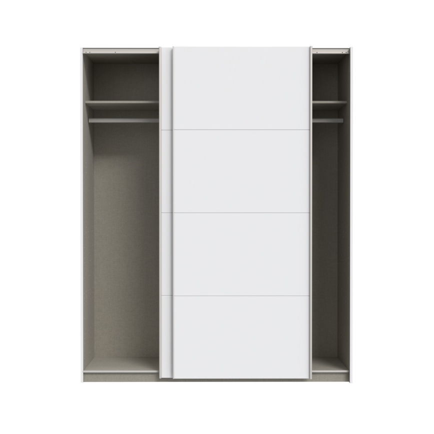 Guarda-roupa KARO 170x210 cm branco