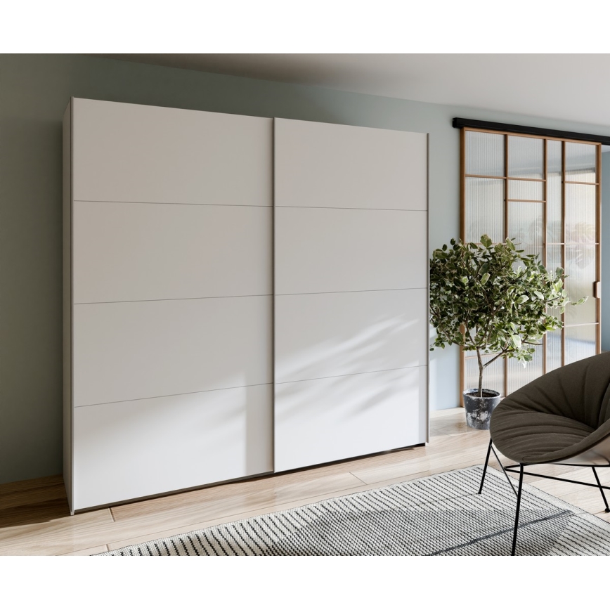 Guarda-roupa KARO 220x210x61 cm branco