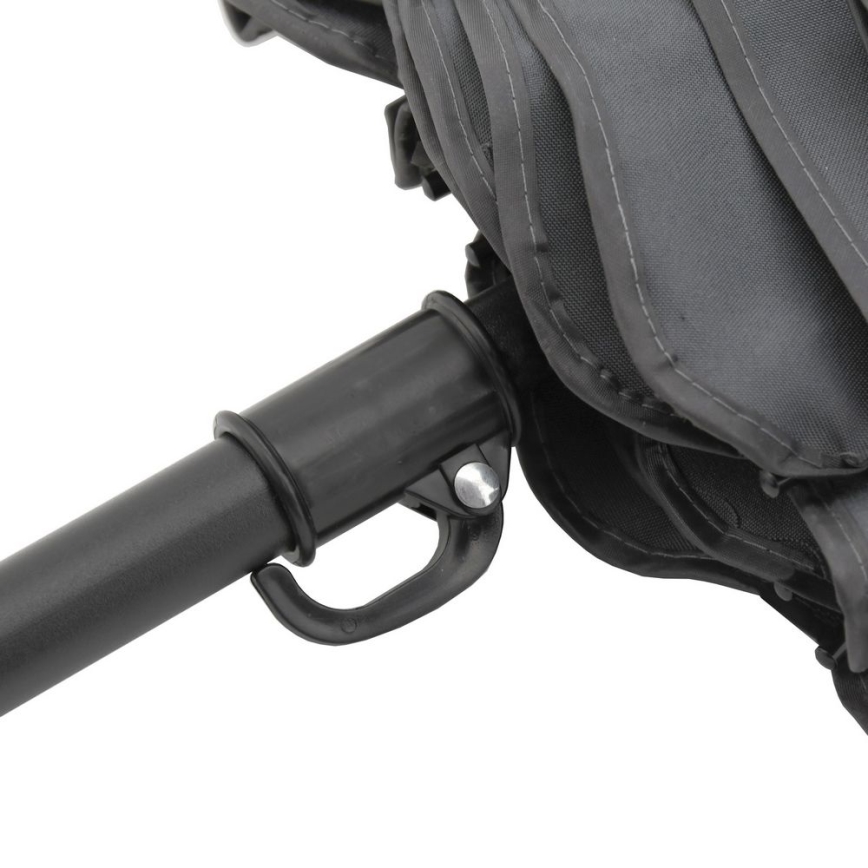 Guarda-sol dobrável inclinável diâmetro 1,8 m cinza