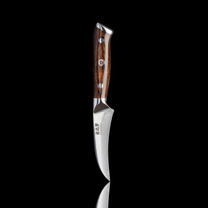 Gudaro - CONJUNTO 1x Faca de chef em damasco FENG 8, 67 camadas de aço, comprimento 20 cm + 1x faca santoku em damasco FENG 7,5, 67 camadas de aço, comprimento 18 cm + 1x GRÁTIS faca para frutas em damasco FENG 3,5, 67 camadas de aço, comprimento 