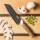 Gudaro - Faca de cozinha Santoku Damasco TAKUMI 7
