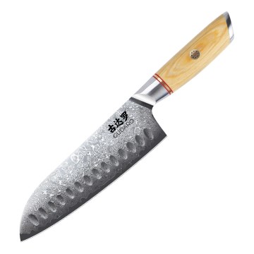 Gudaro - Faca Santoku de cozinha HIKARI 7