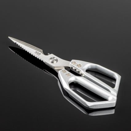 Gudaro - Tesoura para aves SHOGUN 23,3 cm prateada