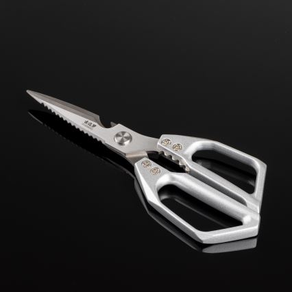 Gudaro - Tesoura para aves SHOGUN 23,3 cm prateada
