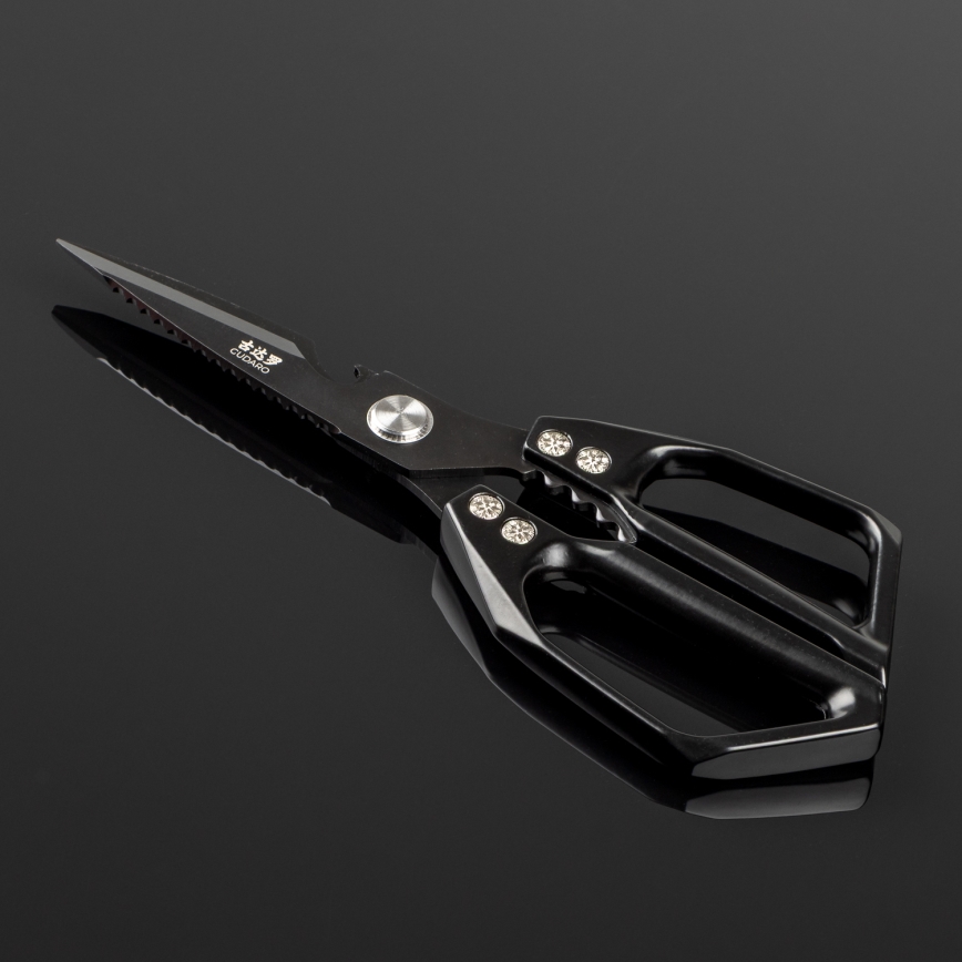 Gudaro - Tesouras para aves SHOGUN 23,3 cm pretas