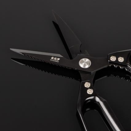 Gudaro - Tesouras para aves SHOGUN 23,3 cm pretas