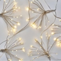 Guirlanda de luzes LED de Natal 150xLED/5,35m branco quente