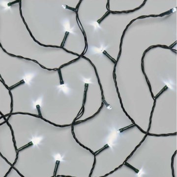 Guirlanda de luzes LED de Natal para exterior 80xLED/13m IP44 branco frio