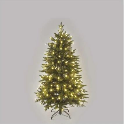 Guirlanda de luzes LED para Natal – 200 LEDs, 8 funções, 20 m, IP44, branco quente