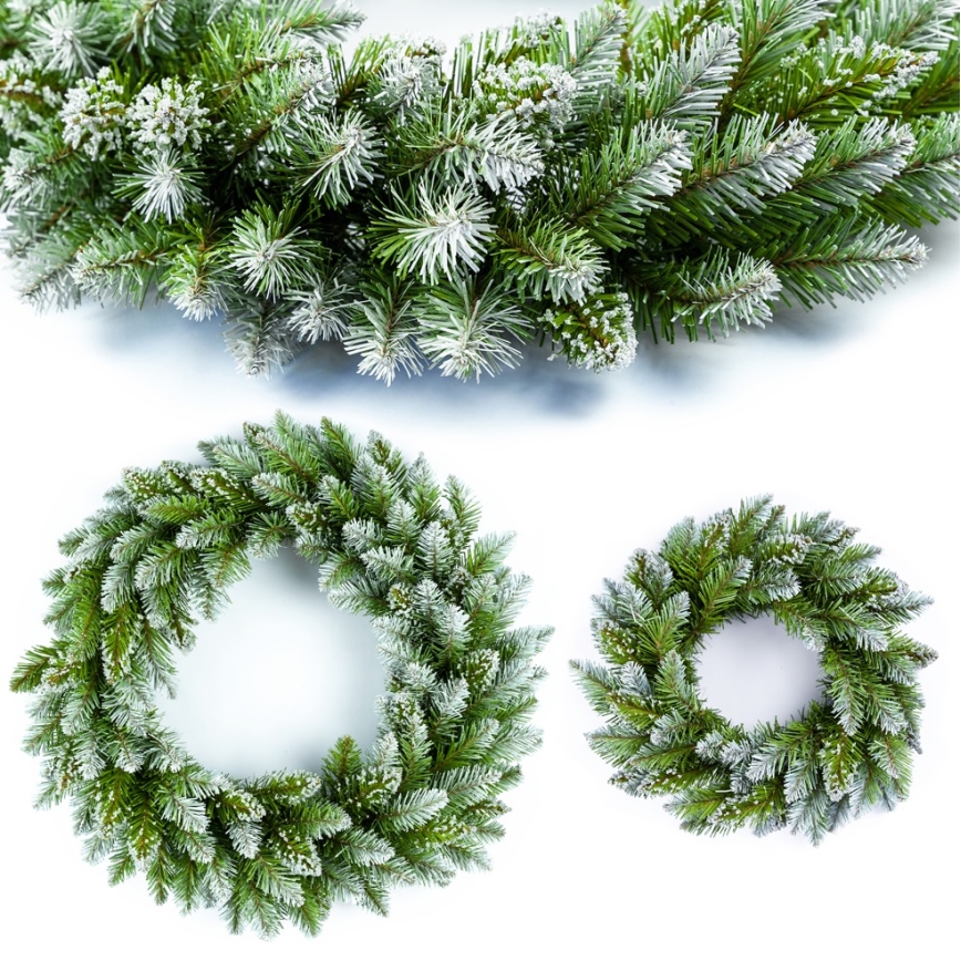 Guirlanda de Natal, diâmetro 54 cm