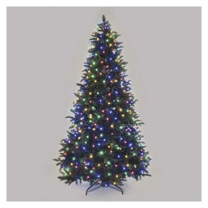 Guirlanda de Natal LED, 480 LEDs, 8 funções, 53 m, IP44, multicolorido