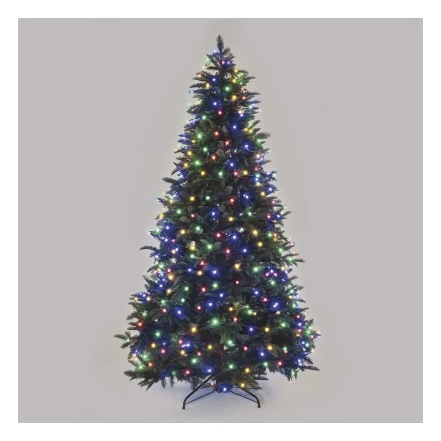 Guirlanda de Natal LED, 480 LEDs, 8 funções, 53 m, IP44, multicolorido