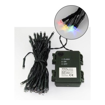 Guirlanda de Natal LED para exterior 10,8m 100xLED/2 funções 10,8m IP44 multicolorido