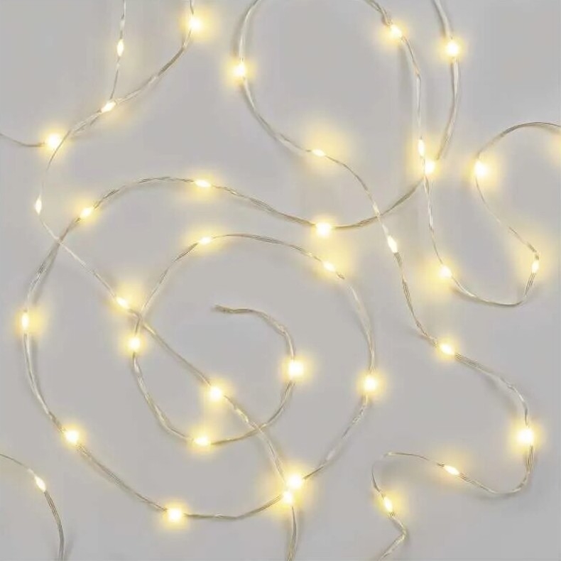Guirlanda de Natal LED para exterior 120xLED/17m IP44 branco quente