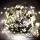Guirlanda de Natal LED para exterior 1500 LEDs/230 V, 8 funções, 153 m, IP44, branco quente + comando remoto