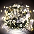 Guirlanda de Natal LED para exterior 1500xLED/230V, 8 funções, 153 m, IP44, branco quente + controlo remoto