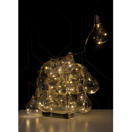 Guirlanda decorativa LED SMOLDER 5,3 m 20xLED/2,7W/230V