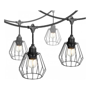 Guirlanda decorativa para exterior CRETE 20xE27/230V 25m IP44
