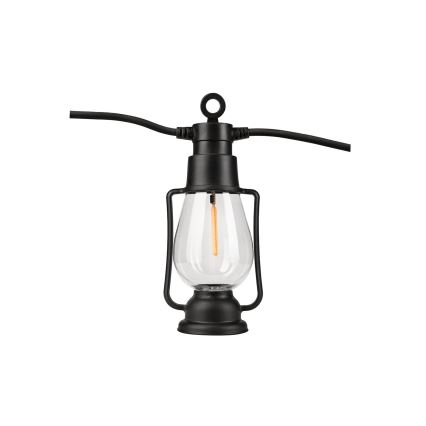 Guirlanda decorativa para exterior GIRLANDA, 20 LEDs, 20 m, IP44, branco quente
