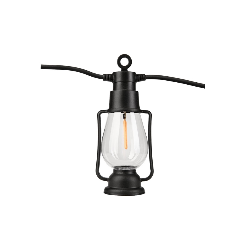 Guirlanda decorativa para exterior GIRLANDA, 20 LEDs, 20 m, IP44, branco quente