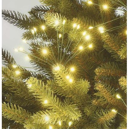 Guirlanda LED 150xLED/5,35m branco quente