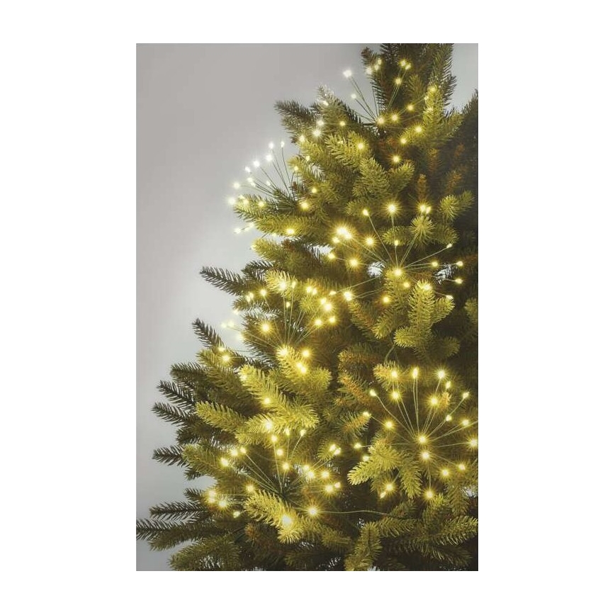 Guirlanda LED 150xLED/5,35m branco quente