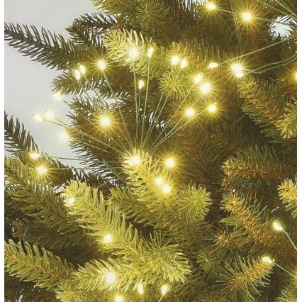 Guirlanda LED 450 LEDs / 11 m, branco quente