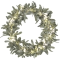 Guirlanda LED de Natal, 25 LEDs / 3x AA, diâmetro 35 cm