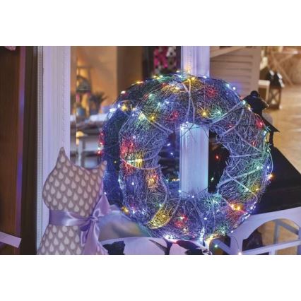 Guirlanda LED de Natal para exterior 150xLED/20m IP44 multicolorido