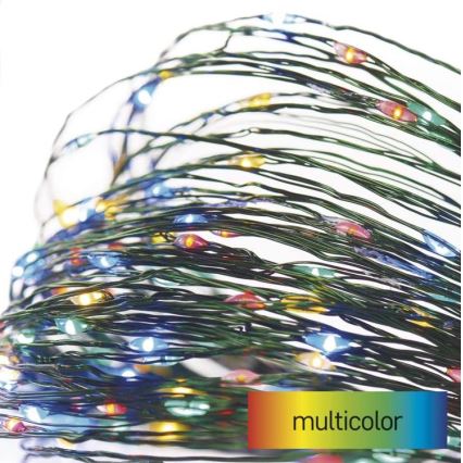 Guirlanda LED de Natal para exterior 150xLED/20m IP44 multicolorido