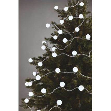 Guirlanda LED de Natal para exterior 40xLED/9m IP44 branco frio