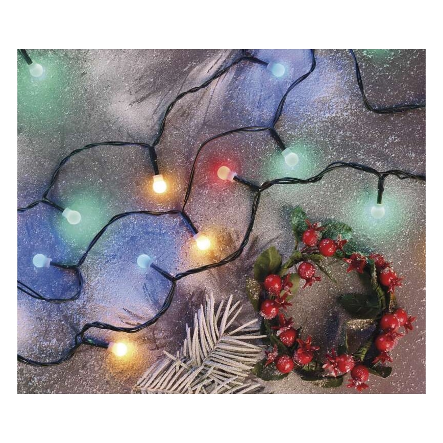 Guirlanda LED de Natal para exterior 480xLED/53m IP44 multicolorido
