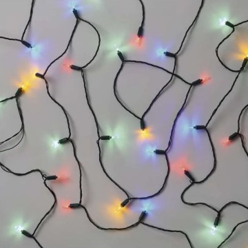 Guirlanda LED exterior 150xLED/27,35m IP44 multicolorido